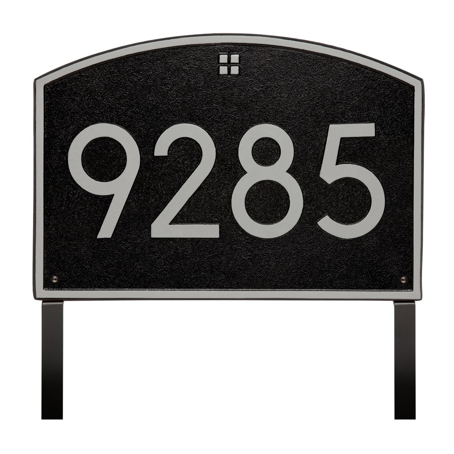 Cape Charles Modern Font Plaque - Estate Lawn 1-line