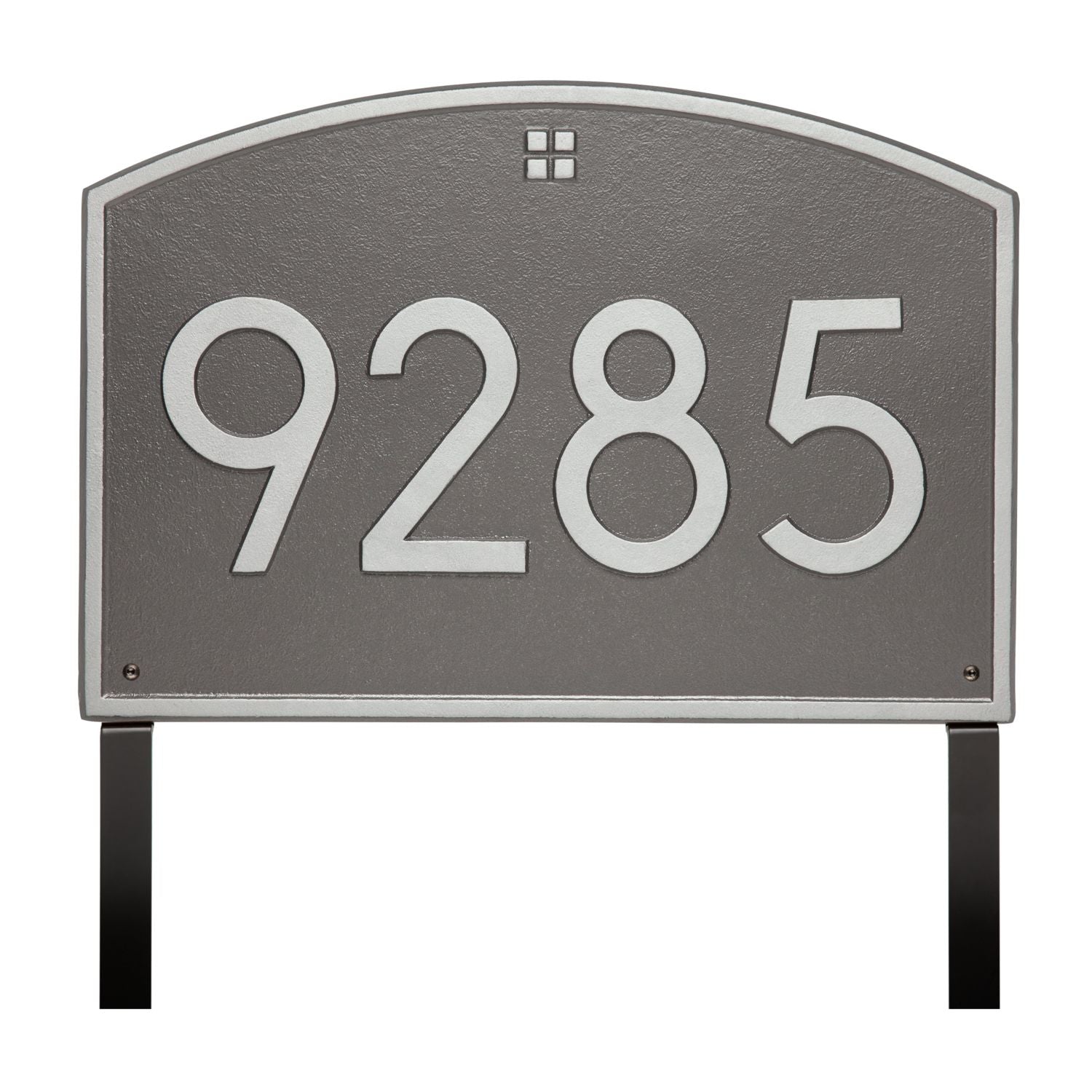 Cape Charles Modern Font Plaque - Estate Lawn 1-line