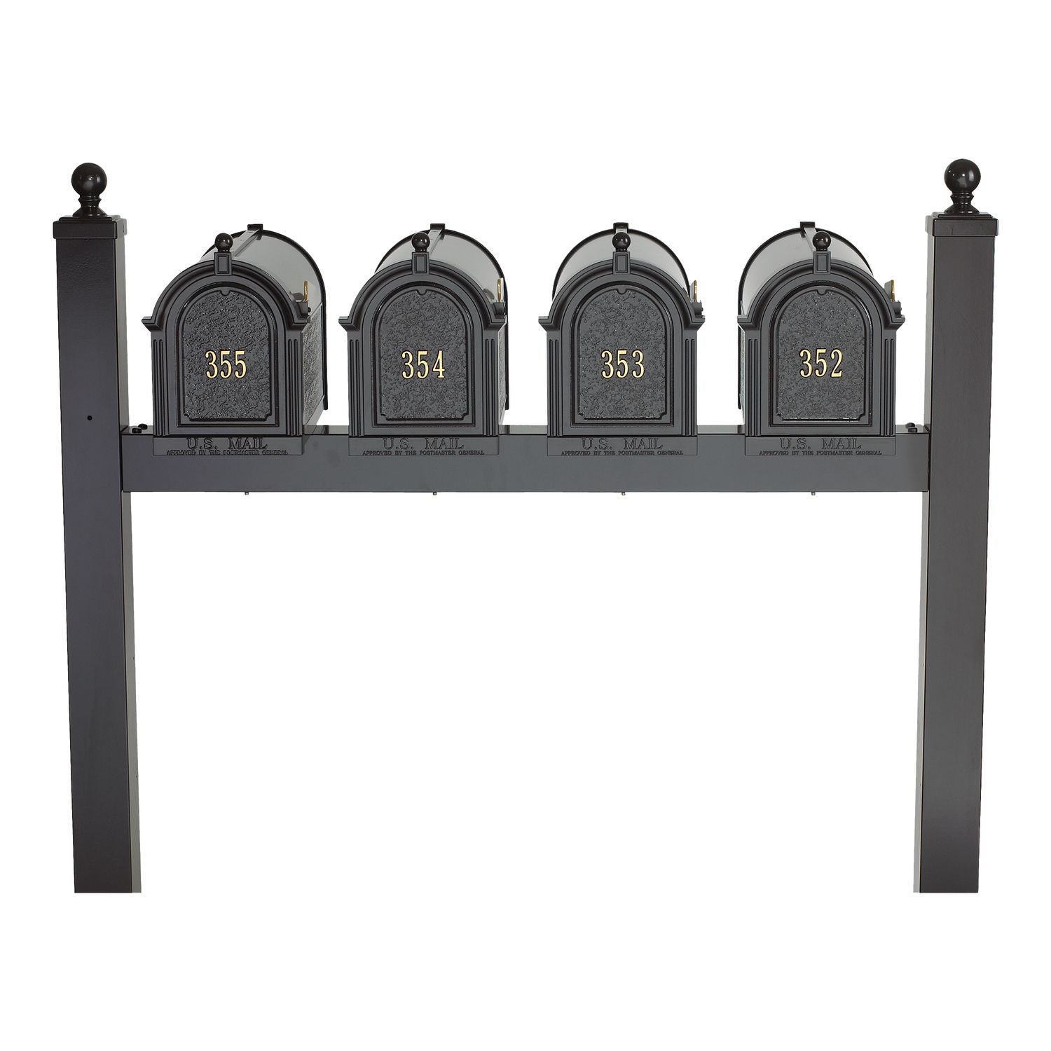 Multi Mailbox Quad Capitol Package