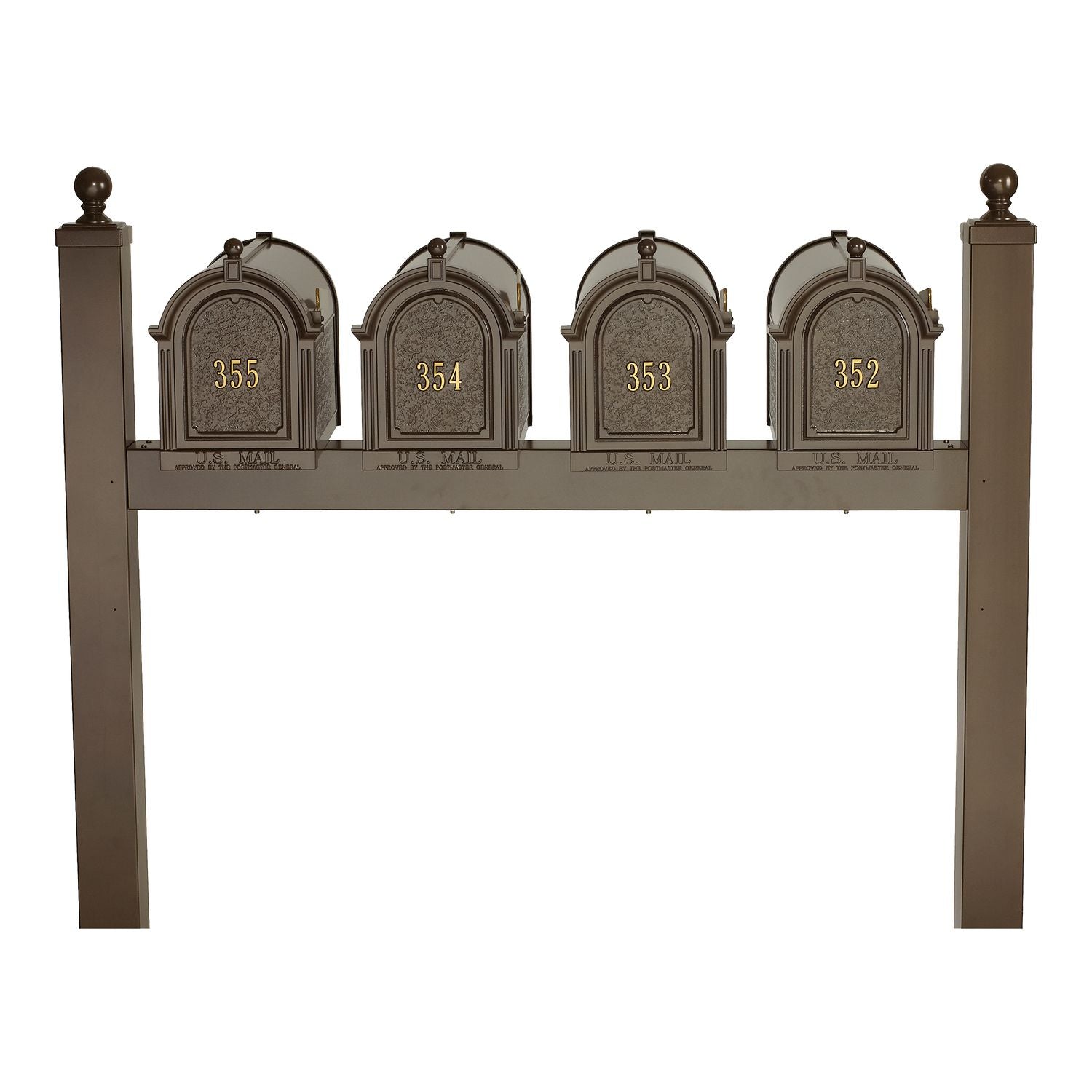 Multi Mailbox Quad Capitol Package