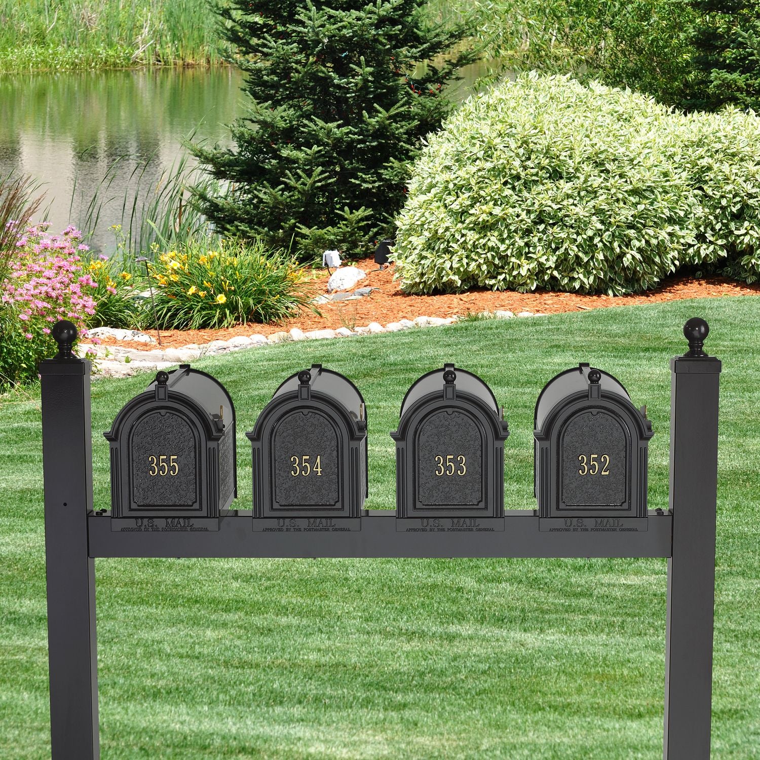 Multi Mailbox Quad Capitol Package