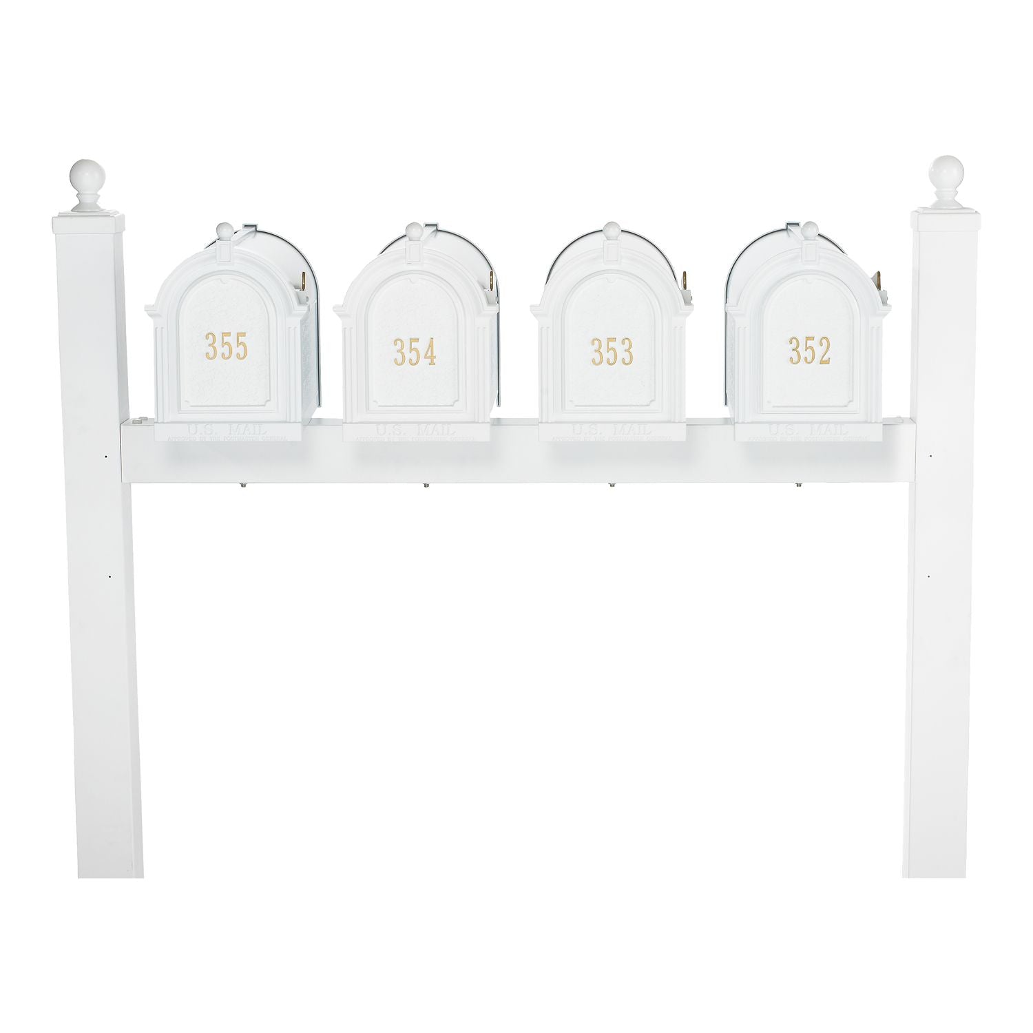 Multi Mailbox Quad Capitol Package