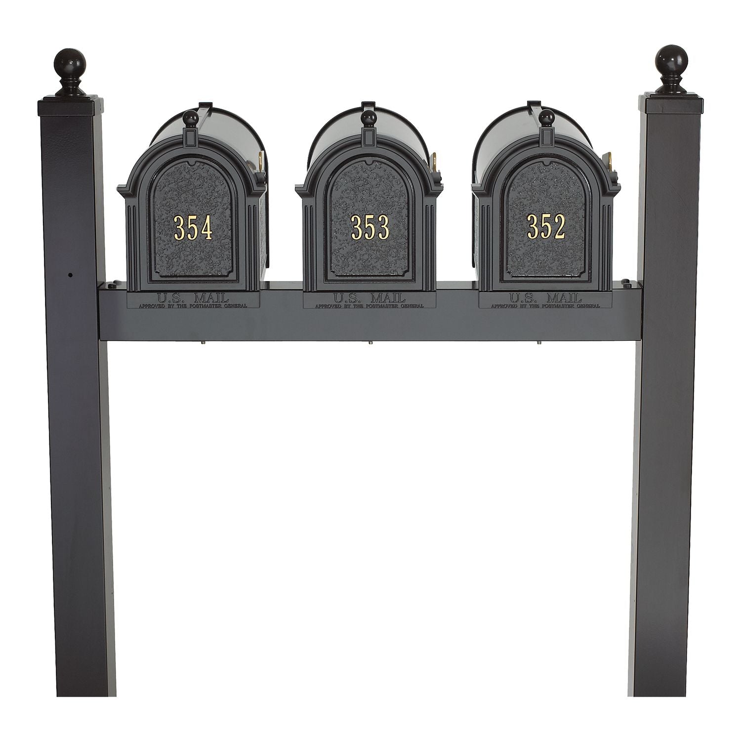 Multi Mailbox Triple Capitol Package