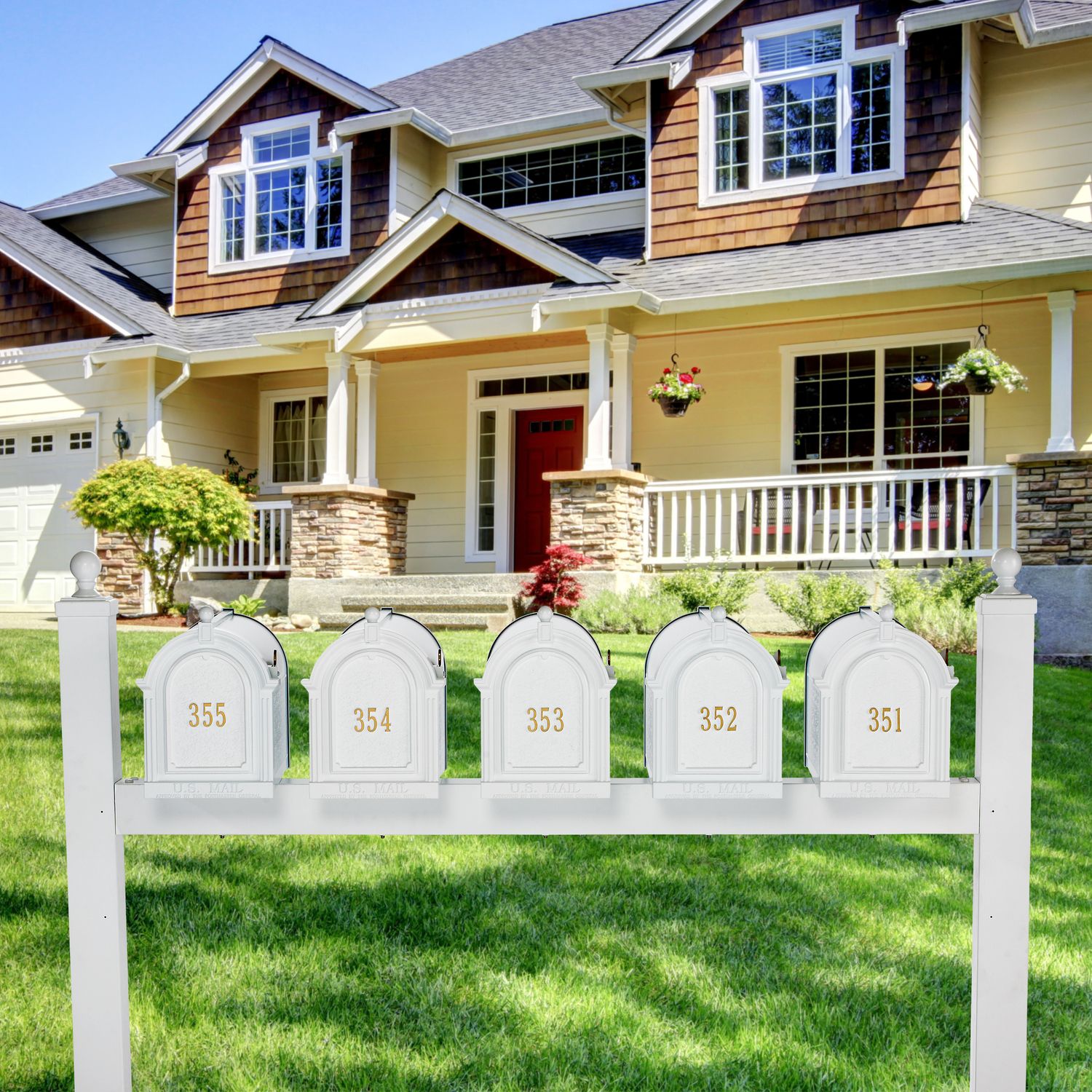 Multi Mailbox Quint Capitol Package