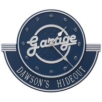 Personalized Garage Clock