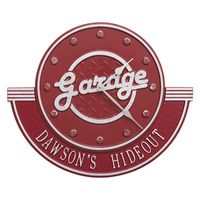 Personalized Garage Clock