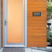 Lianne 2-Line Personalized Etched Wall Slate Sign