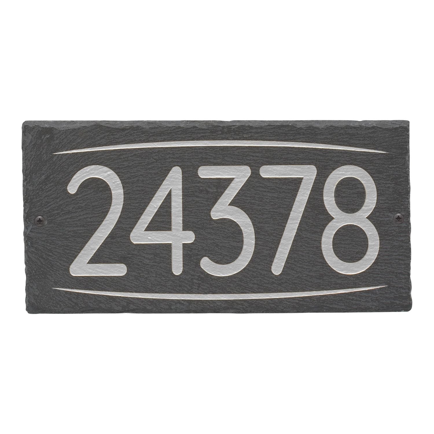 Lainey 1-Line Personalized Etched Wall Slate Sign