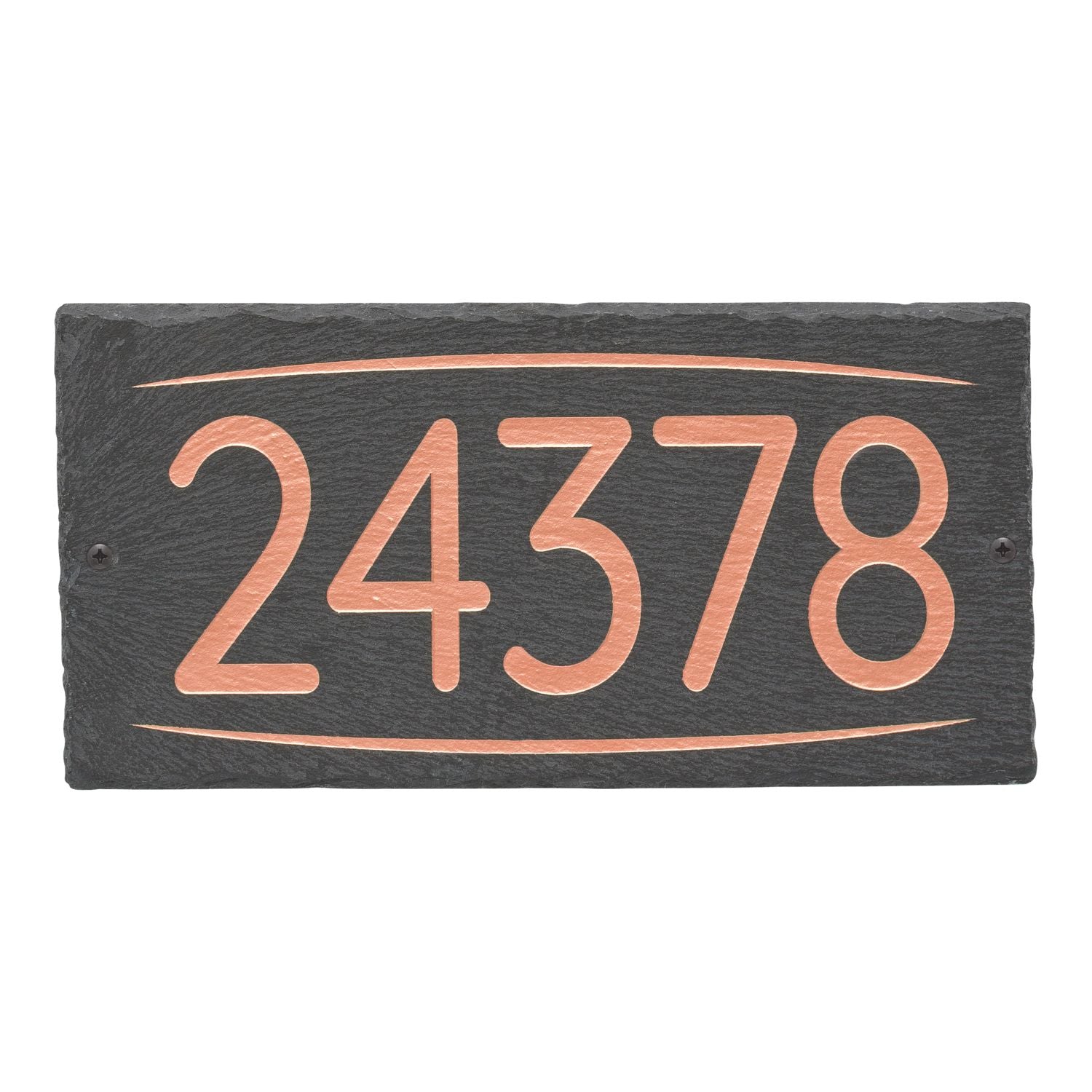 Lainey 1-Line Personalized Etched Wall Slate Sign
