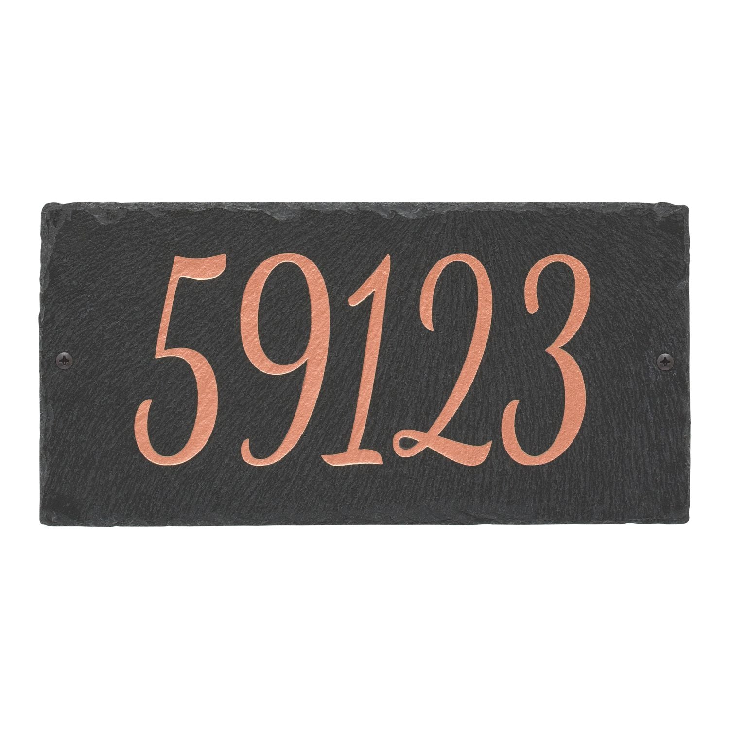 Lorelai 1-Line Personalized Etched Wall Slate Sign