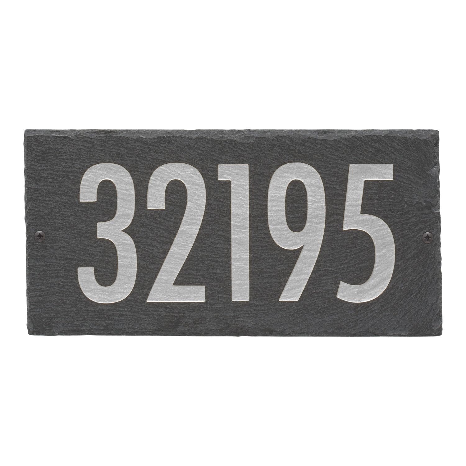 Lennon 1-Line Personalized Etched Wall Slate Sign