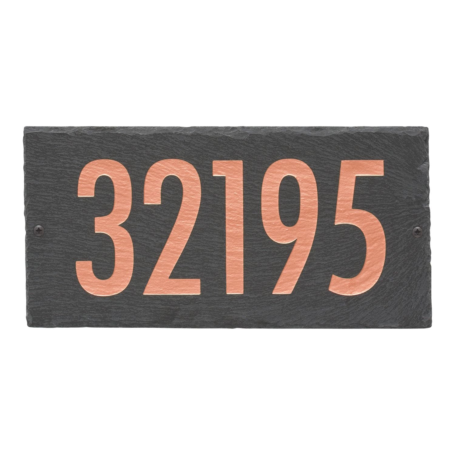 Lennon 1-Line Personalized Etched Wall Slate Sign