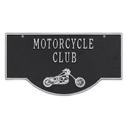 2-Sided Hanging Garage Chopper Plaque