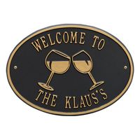 Wine Hawthorne - Standard Wall - Two Line