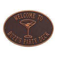 Martini Hawthorne - Standard Wall - Two Line