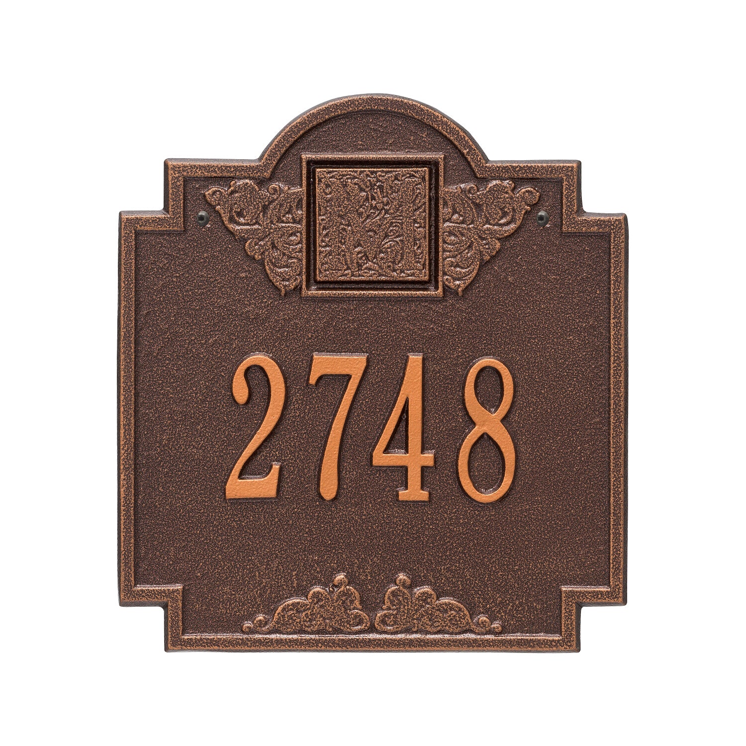 Monogram Address Personalized Plaque