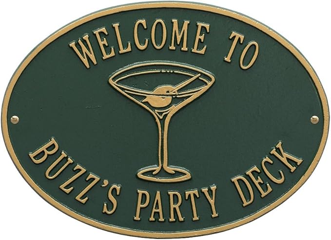 Martini Hawthorne - Standard Wall - Two Line