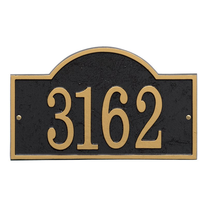 Fast & Easy Arch House Numbers Plaque