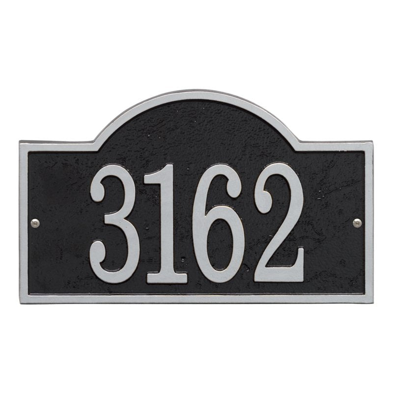 Fast & Easy Arch House Numbers Plaque