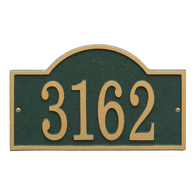 Fast & Easy Arch House Numbers Plaque