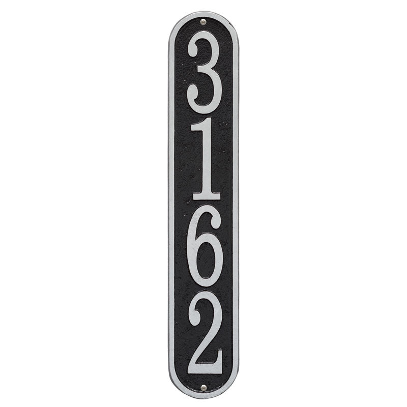 Fast & Easy Vertical House Numbers Plaque