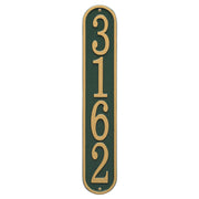 Fast & Easy Vertical House Numbers Plaque
