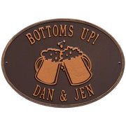 Beer Mugs Hawthorne - Standard Wall - Two Line