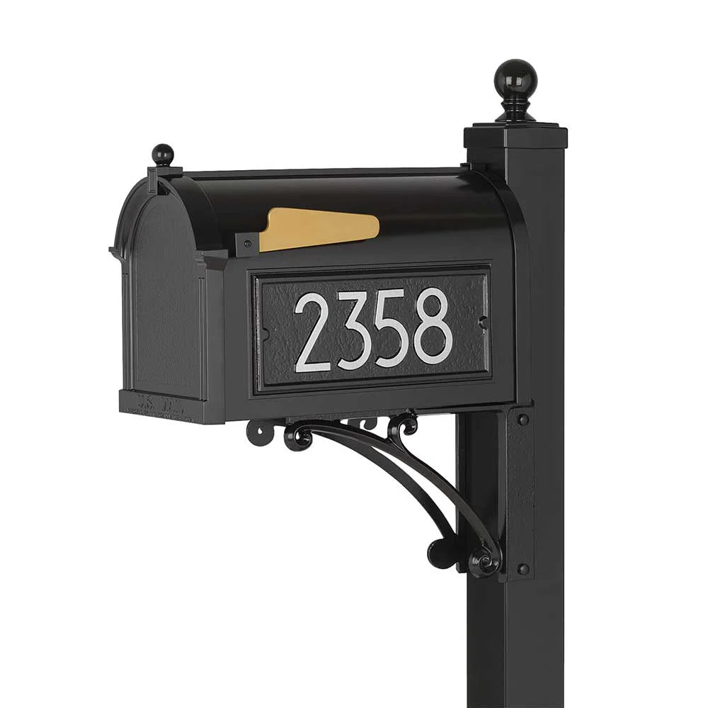 Modern Deluxe Capitol Mailbox Post Package