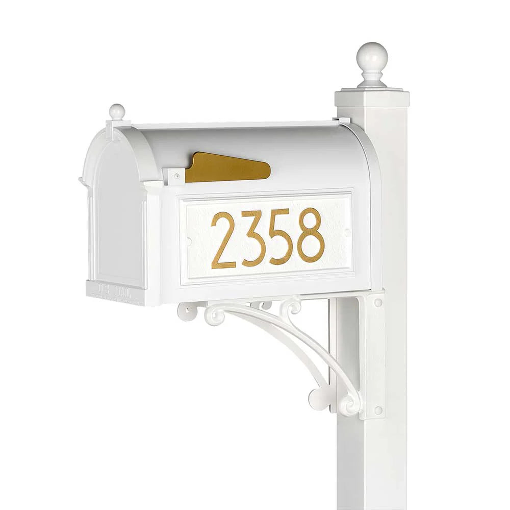 Modern Deluxe Capitol Mailbox Post Package